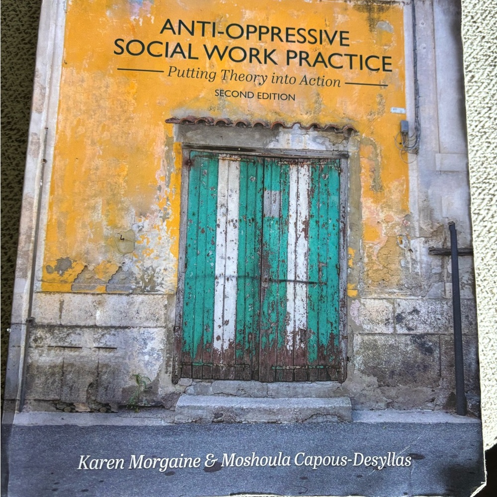 Anti-Oppressive Social Work Practice Book